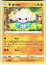 Meditite 76/168 Common Celestial Storm Pokemon Lightly Played