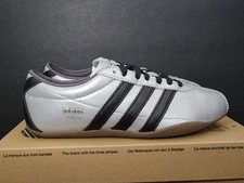 Adidas Tokyo Silver Metallic / Black / Gum Bottoms Premium Shoes Womens sz 6 NEW