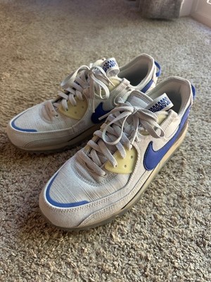 Size 10 - Nike Air Max Terrascape 90 Pure Platinum Hyper Royal