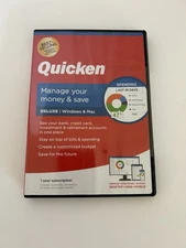 Quicken Deluxe Personal Finance Manage Your Money and Save Deluxe Windows & Mac