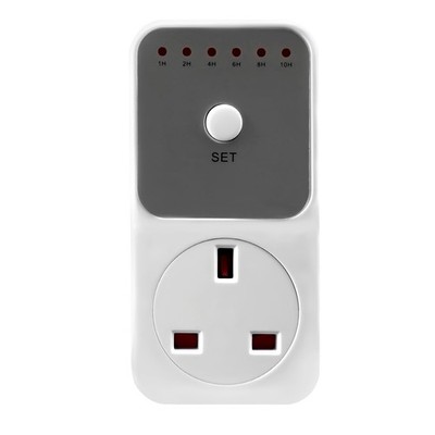 Steuerung Countdown Timer Steckdose automatische Abschaltung Steckdose UK-Stecker M7S83645