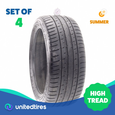 Set of (4) Used 245/40R18 Dunlop SP Sport Maxx GT 600A 97Y - 8.5/32