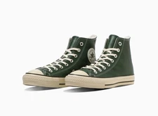 Converse All Star LEATHER ALL STAR J HI 31316730 Deep Green Made in Japan
