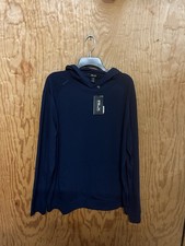 RLX Ralph Lauren Hoodie Men’s XL Navy  Performance Golf Pullover  $138