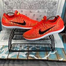 Size 11 - Nike Free Flyknit 4.0 Bright Crimson for sale  display picture 2