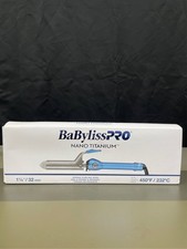 Babyliss Pro BABNT125S Professional Nano Titanium Spring Curling Iron, 1 1/4 - 6