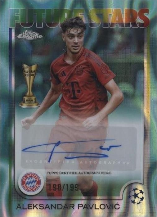 2025-26 Topps Uefa Club Competitions - Aleksandar Pavlovic #BA-AP