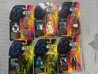 Star Wars POTF2 Kenner MOC Figure Lot Leia Yoda Han Chewbacca Death Star