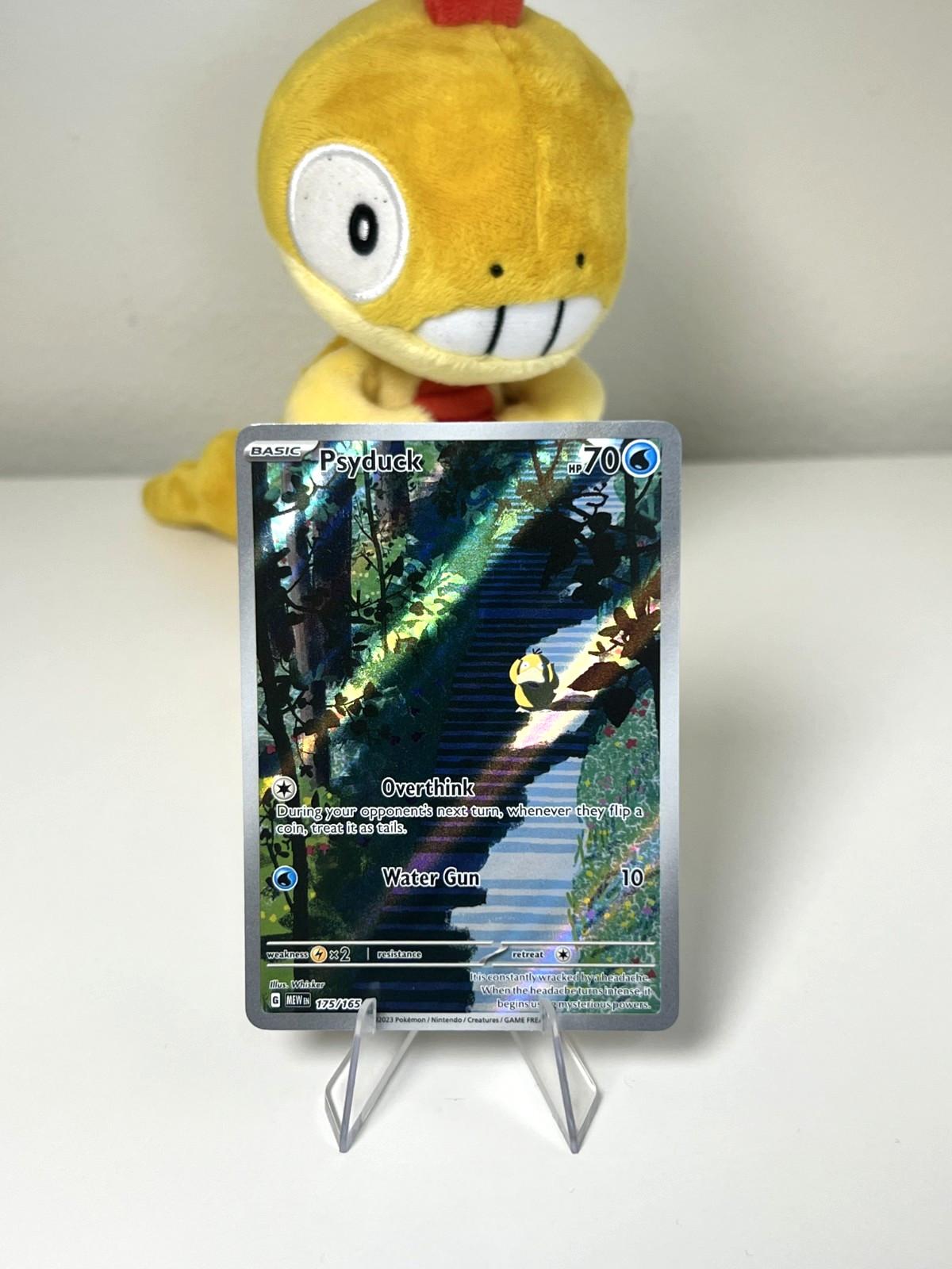 Psyduck 2023 Scarlet & Violet: 151 #175/165 Illustration Rare Psyduck 2023 Scarlet & Violet: 151 #175/165 Illustration Rare