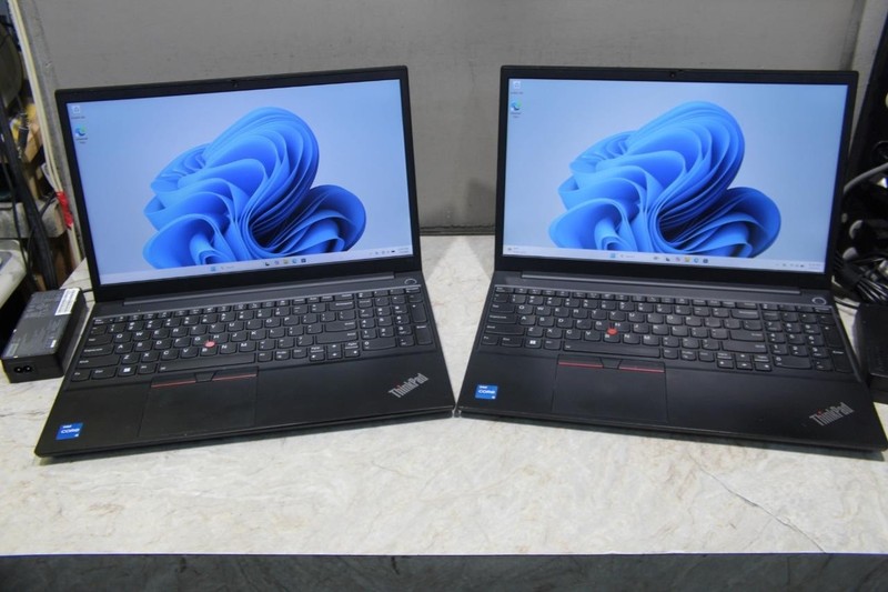 Lot of 2~ Lenovo ThinkPad E15 gen 2 15" Laptop i5-1135G7 2.4GHZ 256GB, 16GB W11P