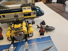 LEGO City: Deep Sea Helicopter (60093) 100% Complete with Instructions! No Box!