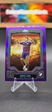 2025 Topps Chrome MLS Elimination Diego Luna Salt Lake Purple Refractor #'D/75!!