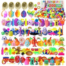 200 Pcs Prefilled Easter Eggs with Toys Inside,Easter Basket Stuffers,Surpris...
