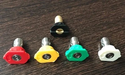 0 - 15 - 25 - 40 - JUEGO DE PUNTAS DE BOQUILLA DE LAVADO A CHORRO DE LIBERACIÓN RÁPIDA