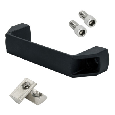 4x Bügelgriff Nut 8 Ziehgriff Aluprofil Griff Haltegriff Türgriff Handgriff