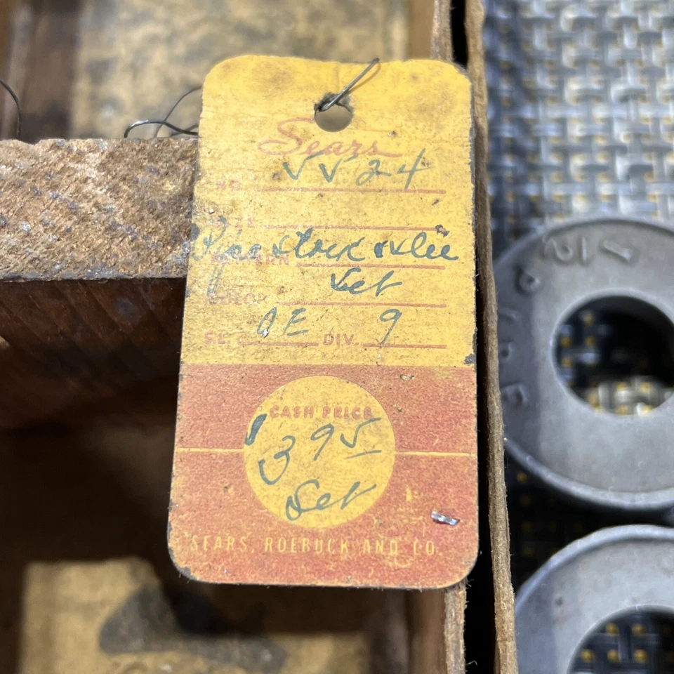 Vintage Craftsman Stock & Pipe Die Set Complete w/ 1/2” & 3/4” # R-5524  (1A-5) - Image 3 of 4