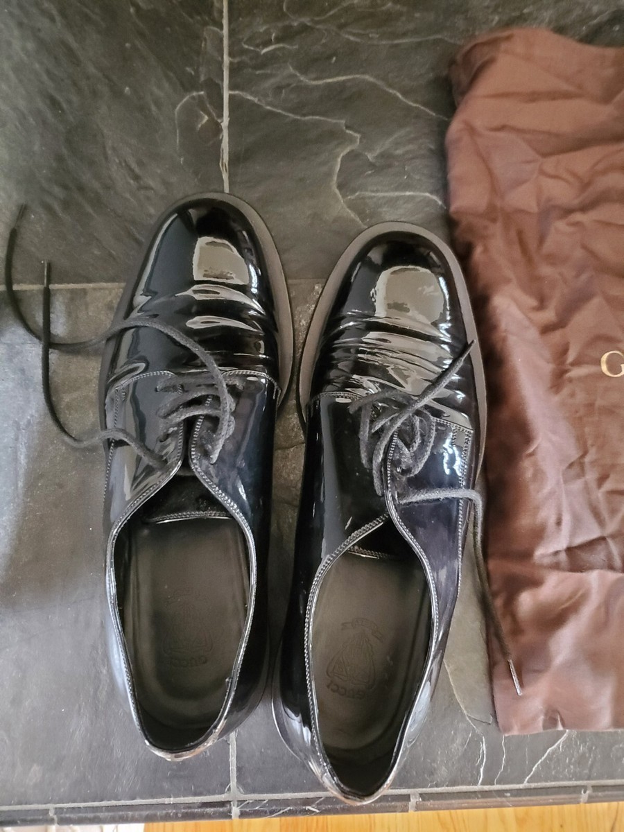 Mens Gucci patent leather Derby shoes | eBay display picture 1