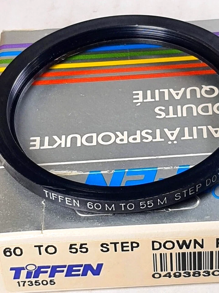 Anillo adaptador filtro lente reductora de metal TiFFEN 60-55 mm 60 mm-55 mm M60-55 F Leica Foto 3 de 4