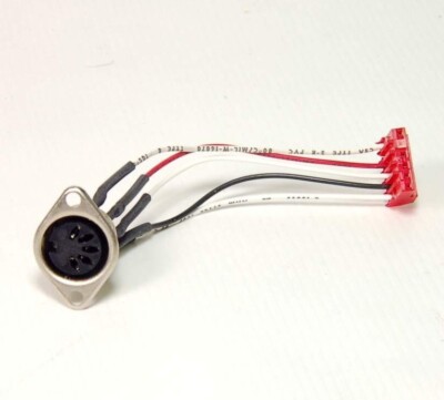 LOT of 2 - CUI SD-50SN - Connector, Female 5 Pin Din to Female 5 Pin Header, New
