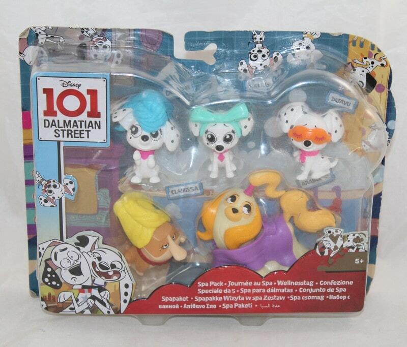 Figurines Disney 101 rue des Dalmatiens un jouet en plastique robuste pour éviter l'ennui
