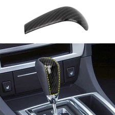 Gear Shift Knob Decor Cover Trim for Dodge Charger Chrysler 300C 2004-10 Carbon