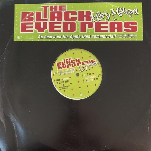The Black Eyed Peas “Hey Mama” 12inch Vinyl Promo 6 Version eBay