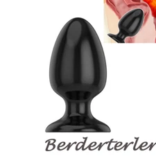 Giant Thick Anal Butt Plug Dildo Dong Anal Dilator Sucker Adult Massager Sex Toy