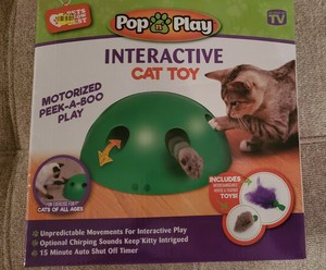 Pop Nâ Play Interactive Motion Cat Toy, Includes: Electronic Smart Random Moving 740275051535 | eBay