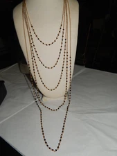 5-Strand Statement Long Necklace by Charming Charlie