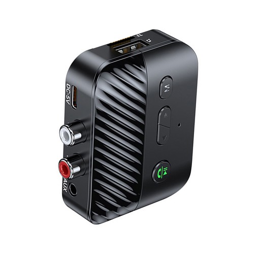 1 PC Bluetooth 5.3 Receiver Wireless 3.5mm AUX to 2 RCA USB Audio Adapter - Photo 6/16