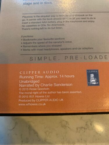 Rosie Goodwin Self Build Bundle Playaway MP3 player format multi discounts - Picture 8 of 23