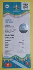 UEFA Euro 2020 M49 Italy Spain Ticket Stub