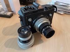 Peckham Wray 4x5 Large Format Camera with Lustrar 135mm 4.8 and Plustrar 9 in.