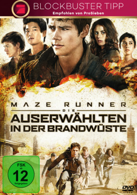 Maze Runner - Die Auserwählten in der Brandwüste (2015) - Teil 2 - DVD - NEU&OVP