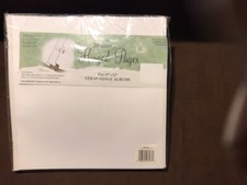 Westrim Crafts Refill 20 Hinged Sheets,40 Pgs 12x12 White 29015L Value Pack