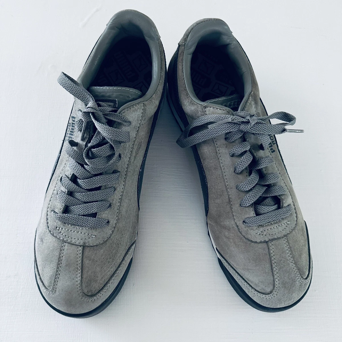 Puma roma top grey suede