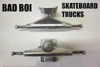 Bad Boi Pair Of Blank Skateboard Trucks Raw Skate Cruiser Longboard 5.5'' Bad Boi Pair Of Blank Skateboard Trucks Raw Skate Cruiser Longboard 5.5''