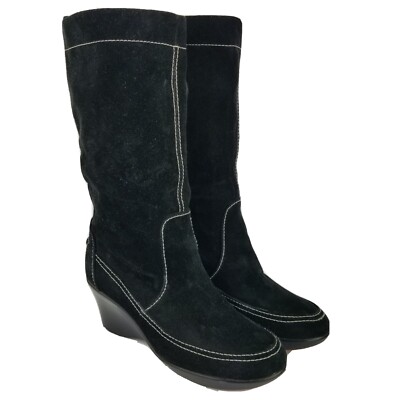 crocs suede boots