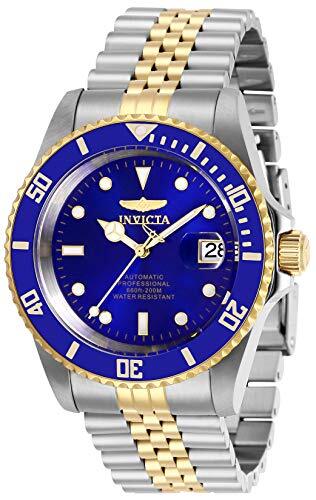 Invicta Men's Pro Diver Automatic Blue Dial Two-Tone Stainless Steel Watch 29182 - Picture 1 of 7