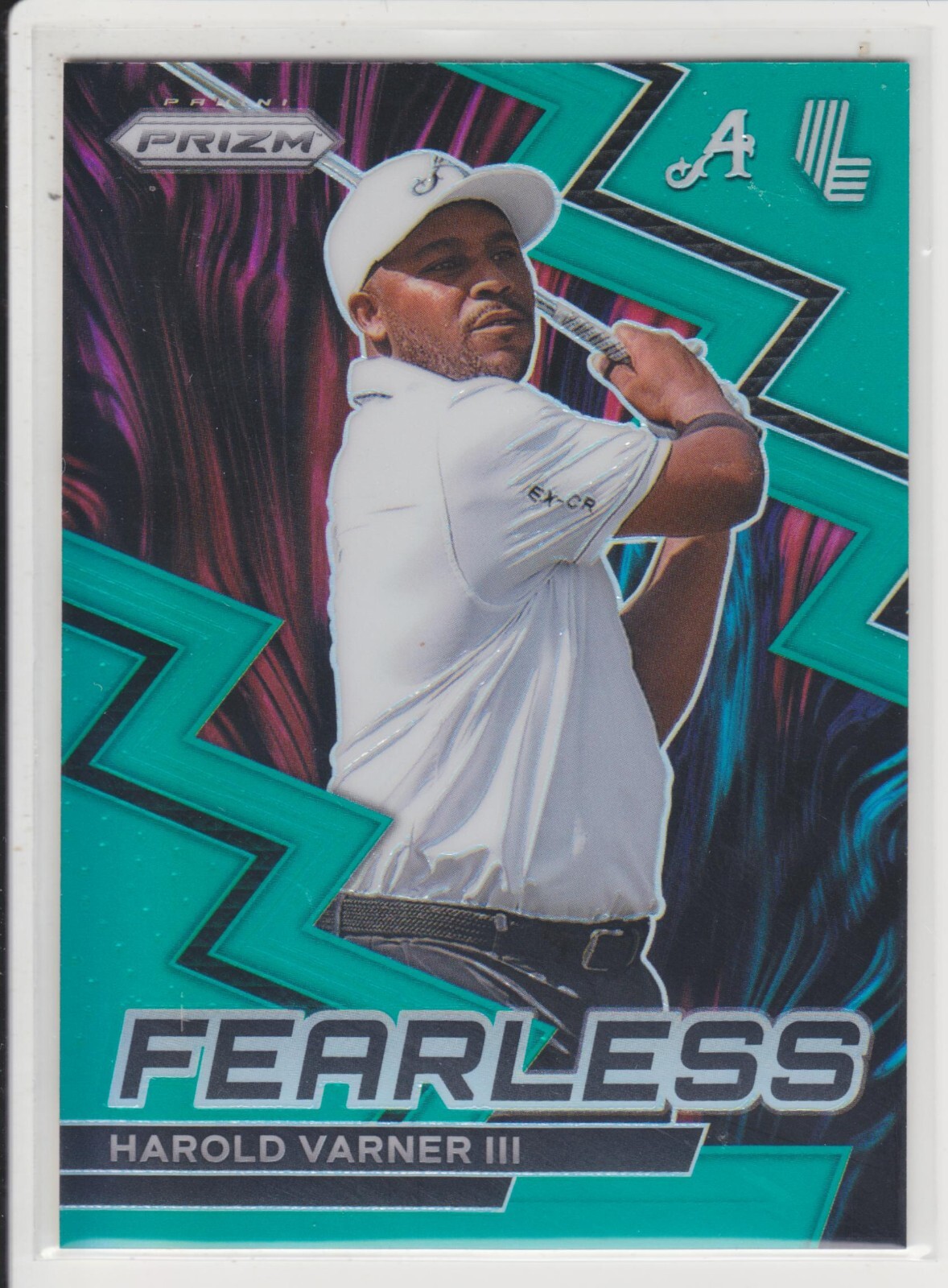 2024 LIV Golf Harold Varner III Fearless Teal Prizm #/199