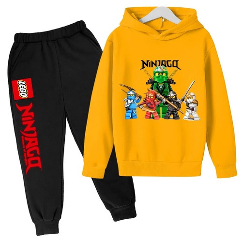 Ninja kidz Boys and girls hoodie pants casual hooded sweatshirt sports leggings - Picture 8 of 38