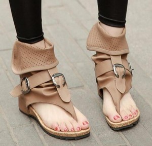 womens flat summer boots