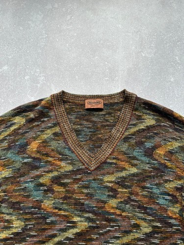 mens vintage missoni sweater made in Italy - Picture 4 of 14
