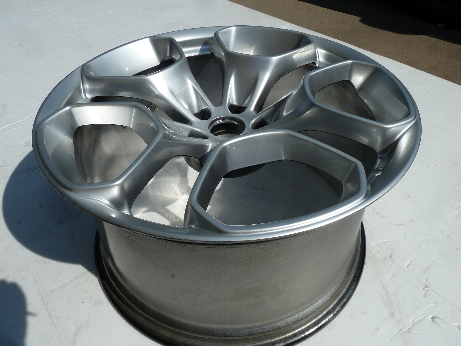 LAMBORGHINI HURACAN 20" FACTORY GIANO OEM WHEEL REAR RIM SILVER 11x20