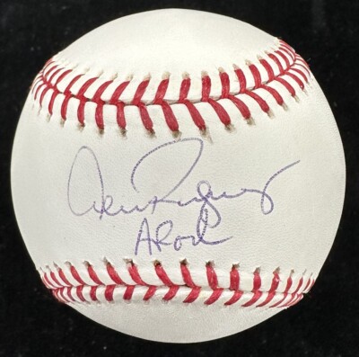 Alex Rodriguez A-Rod Nickname Signed Baseball JSA | eBay