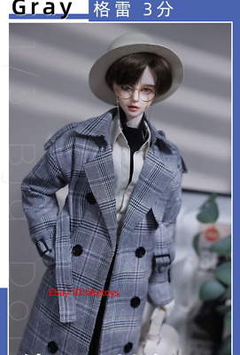 DH97 Gray BJD 1/3 ドール本体 ハンドメイド 紳士 英倫風 BJD Gray Gentleman British Style Boy Doll 1/3 Resin Ball Jointed