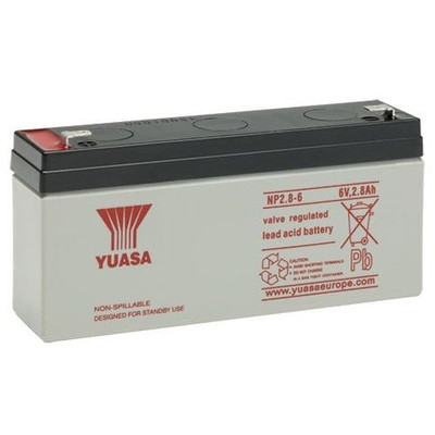 NP2.8-6 Yuasa 2.8Ah 6V Ventil geregelter Blei-Säure Akku