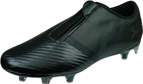 Under Armour UA Spotlight FG Zip Soccer Cleats Black Out - Size 8