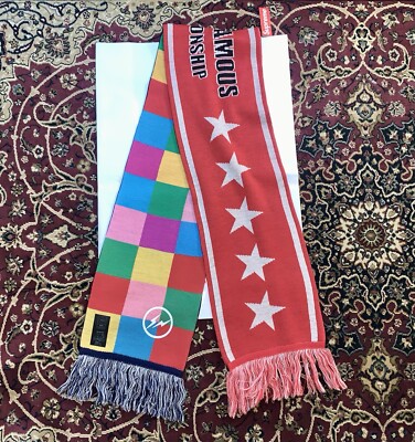 Supreme × uniform experiment Long Scarf RARE VINTAGE SUPREME FRAGMENT DESIGN SOPH 10th Anniv Scarf