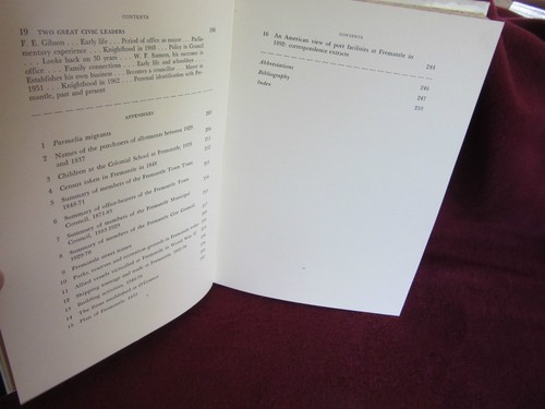 The WESTERN GATEWAY History of FREMANTLE - John EWERS. 2nd Rev HbDj 1971 in MELB - Picture 7 of 12